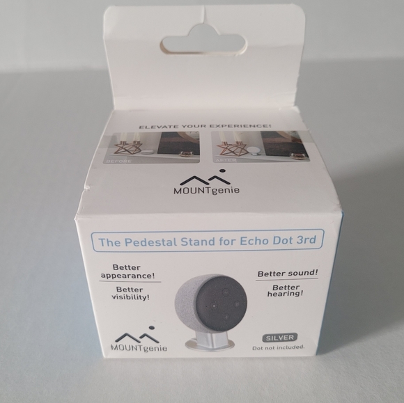 Amazon Echo Dot 3rd Pedestal Stand Mount - Picture 1 of 3